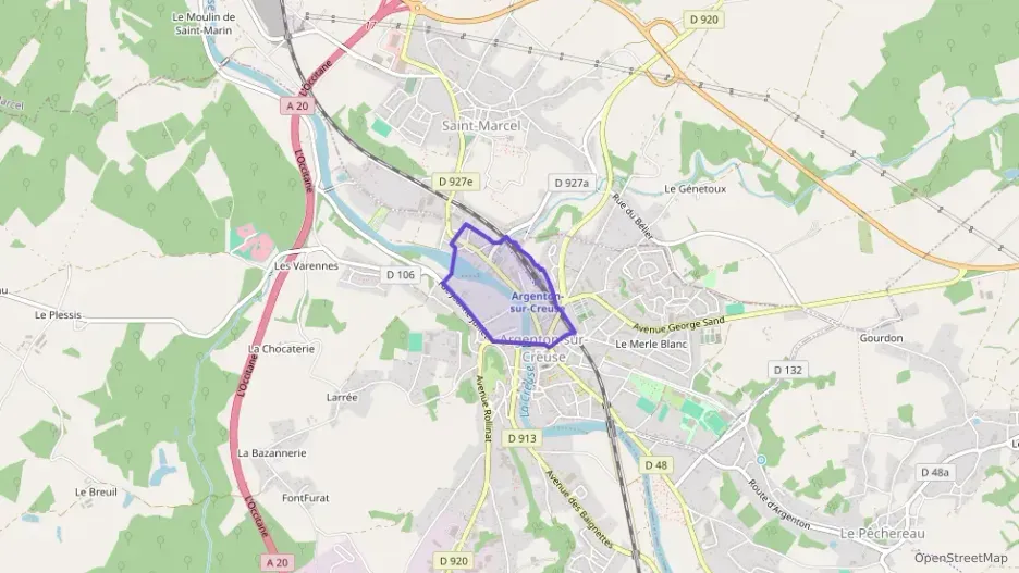 Maison 137 m² quatre pièces à vendre à Argenton-sur-Creuse Maison 137 m² quatre pièces à vendre à Argenton-sur-Creuse