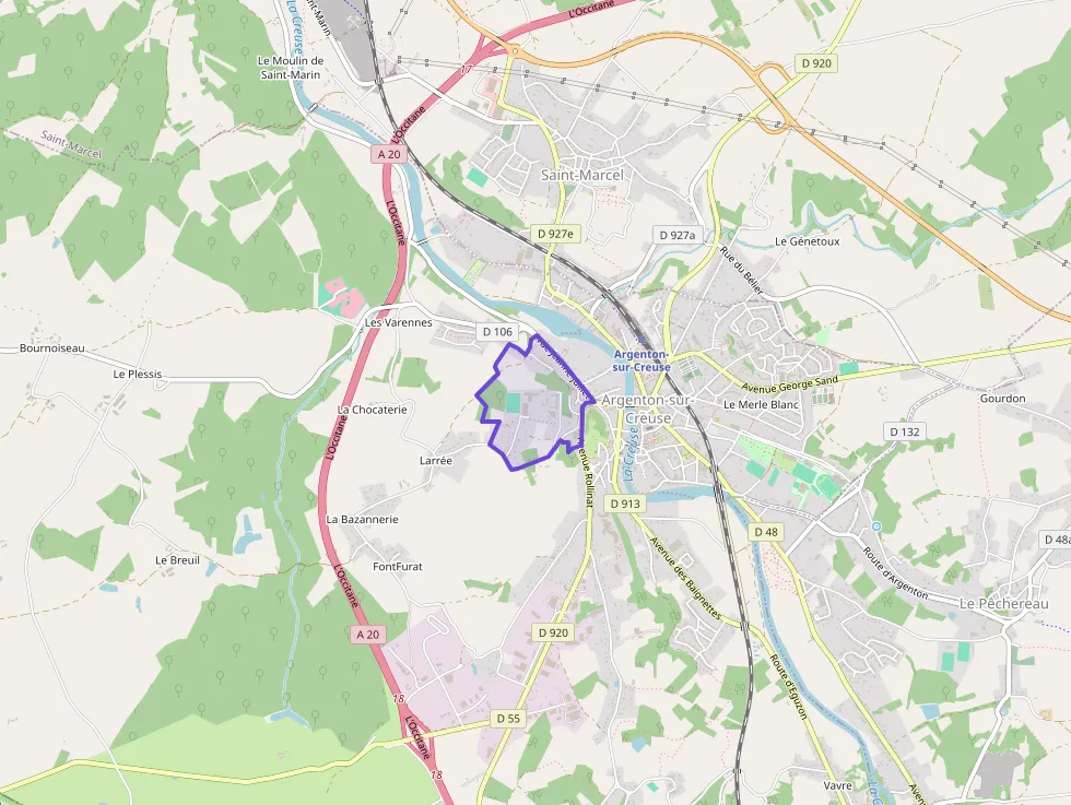 Maison 97 m² quatre pièces à vendre à Argenton-sur-Creuse