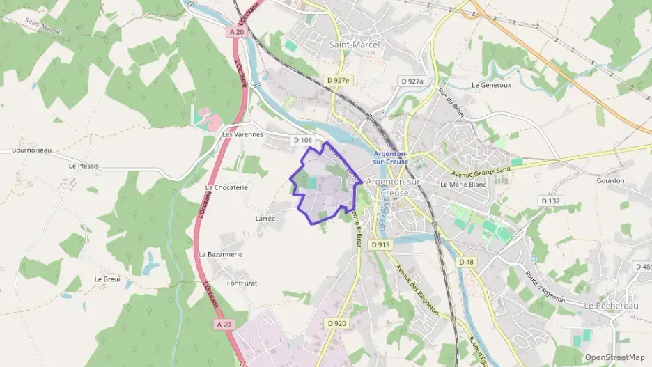 Maison 97 m² quatre pièces à vendre à Argenton-sur-Creuse Maison 97 m² quatre pièces à vendre à Argenton-sur-Creuse