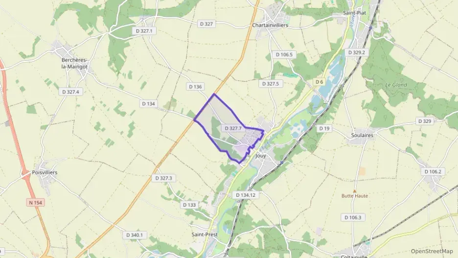 Maison 79 m² trois pièces à vendre à Jouy Maison 79 m² trois pièces à vendre à Jouy