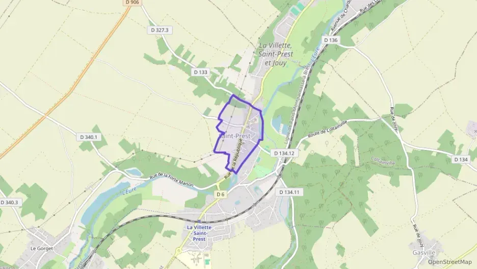 Maison 132 m² cinq pièces à vendre à Saint-Prest