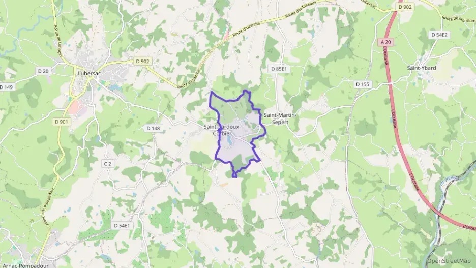 Maison 70 m² quatre pièces à vendre à Saint-Pardoux-Corbier