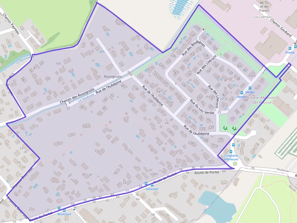 Maison 91 m² quatre pièces à vendre à Villeneuve-Tolosane