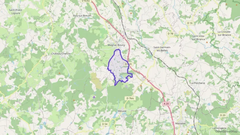 Maison 145 m² cinq pièces à vendre à Magnac-Bourg