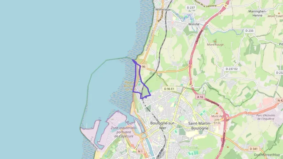 Maison 99 m² quatre pièces à vendre à Boulogne-sur-Mer Maison 99 m² quatre pièces à vendre à Boulogne-sur-Mer