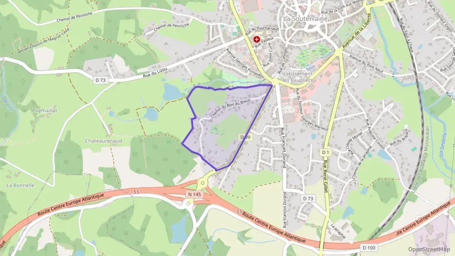 Maison 74 m² quatre pièces à vendre à La Souterraine