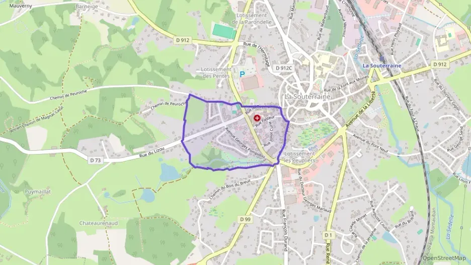 Maison 96 m² cinq pièces à vendre à La Souterraine Maison 96 m² cinq pièces à vendre à La Souterraine