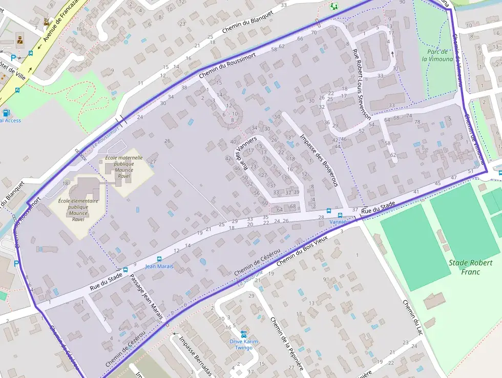 Maison 85 m² quatre pièces à vendre à Villeneuve-Tolosane