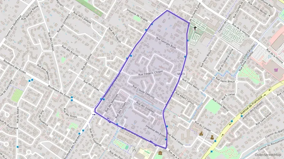Maison 87 m² quatre pièces à vendre à Villeneuve-Tolosane
