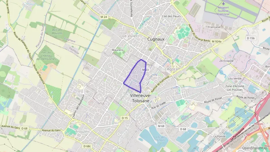 Maison 87 m² quatre pièces à vendre à Villeneuve-Tolosane Maison 87 m² quatre pièces à vendre à Villeneuve-Tolosane