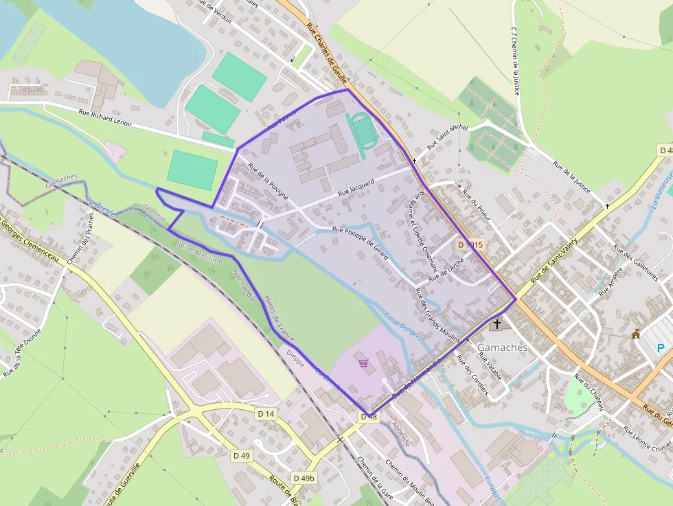 Maison 70 m² quatre pièces à vendre à Gamaches