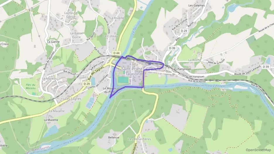Maison 58 m² trois pièces à vendre à Saint-Priest-Taurion