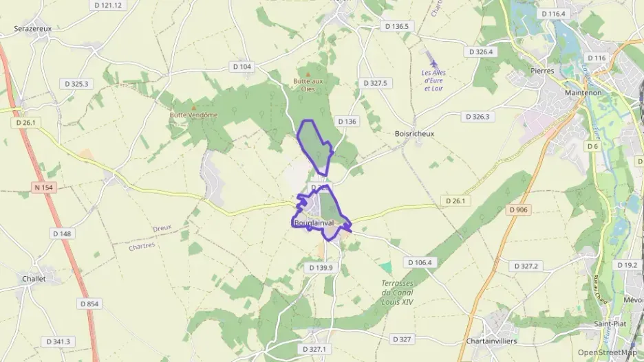 Maison 87 m² quatre pièces à vendre à Bouglainval Maison 87 m² quatre pièces à vendre à Bouglainval