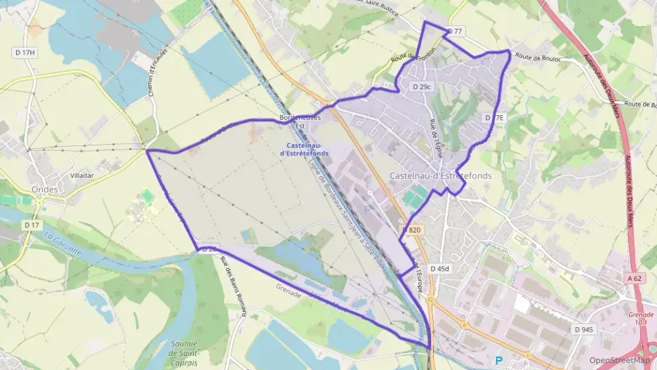 Maison 69 m² trois pièces à vendre à Castelnau-d`Estrétefonds Maison 69 m² trois pièces à vendre à Castelnau-d`Estrétefonds