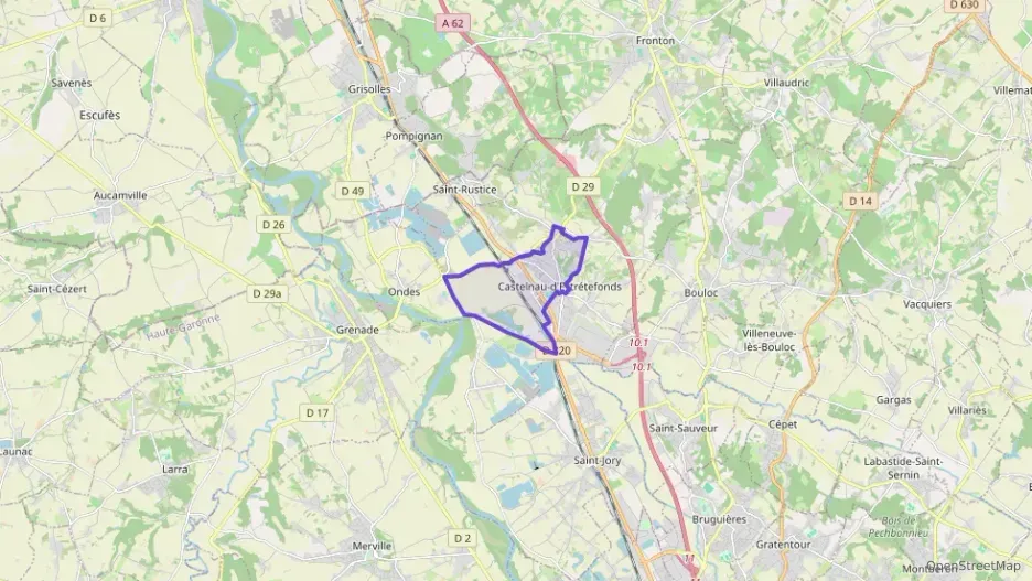 Maison 69 m² trois pièces à vendre à Castelnau-d`Estrétefonds