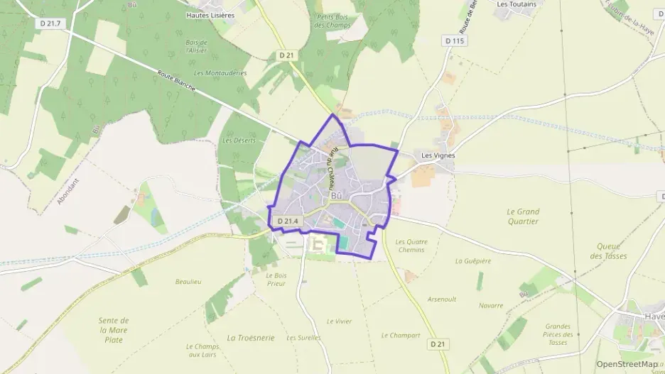 Maison 75 m² quatre pièces à vendre à Bû
