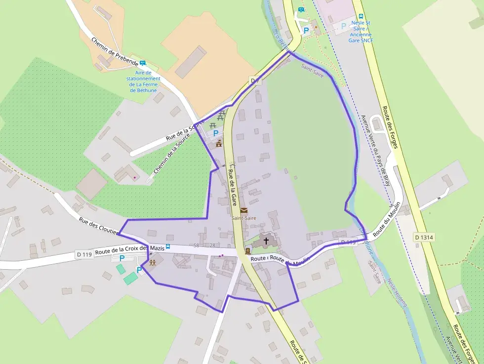 Maison 88 m² trois pièces à vendre à Saint-Saire