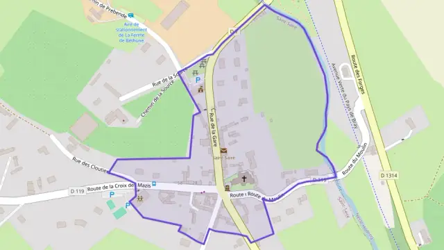 Maison 88 m² trois pièces à vendre à Saint-Saire