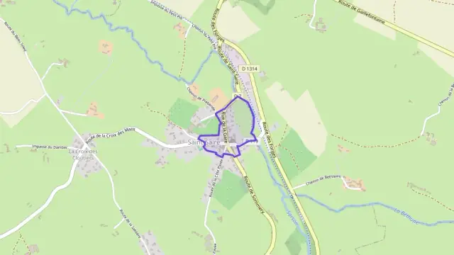 Maison 88 m² trois pièces à vendre à Saint-Saire