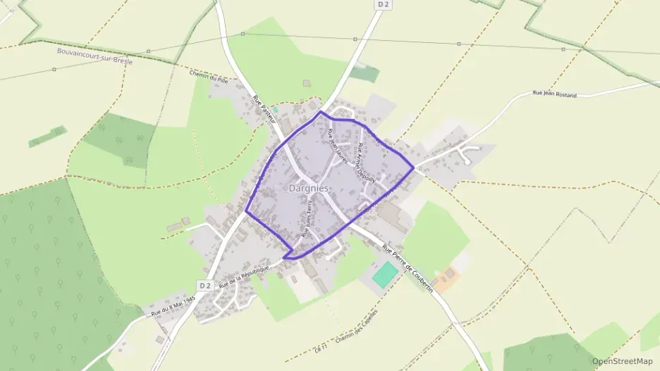 Maison 70 m² quatre pièces à vendre à Dargnies