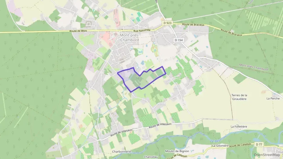 Maison 98 m² trois pièces à vendre à Mont-près-Chambord