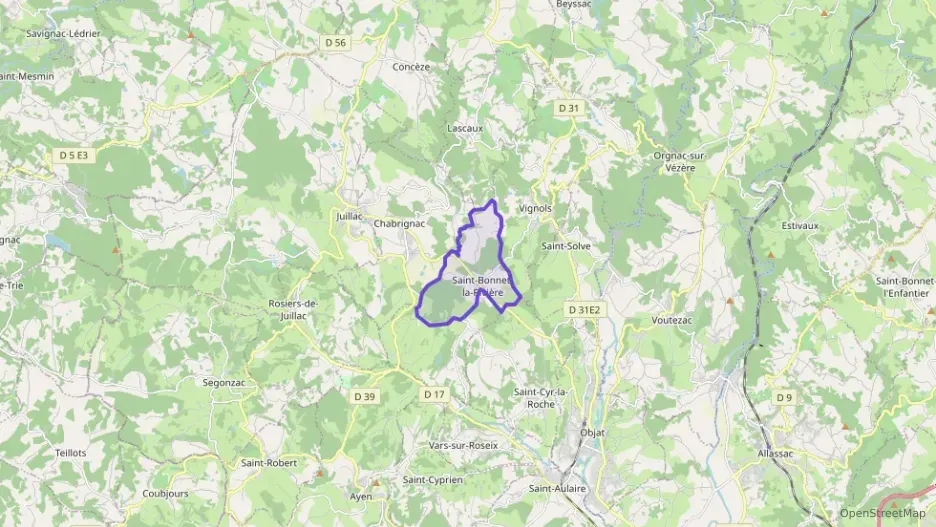 Maison 50 m² trois pièces à vendre à Saint-Bonnet-la-Rivière Maison 50 m² trois pièces à vendre à Saint-Bonnet-la-Rivière