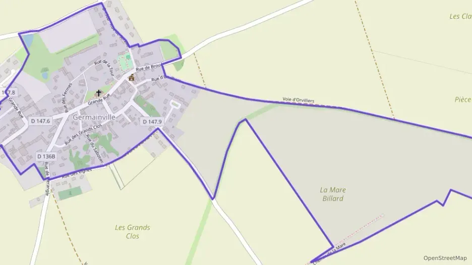 Maison 151 m² quatre pièces à vendre à Germainville Maison 151 m² quatre pièces à vendre à Germainville