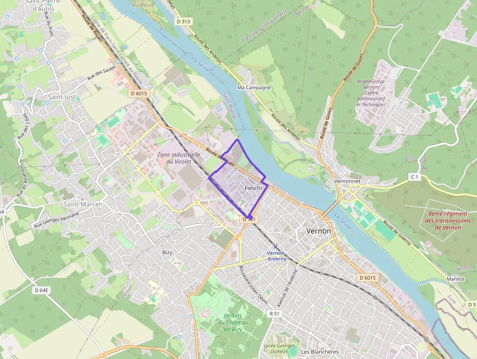 Maison 82 m² quatre pièces à vendre à Vernon