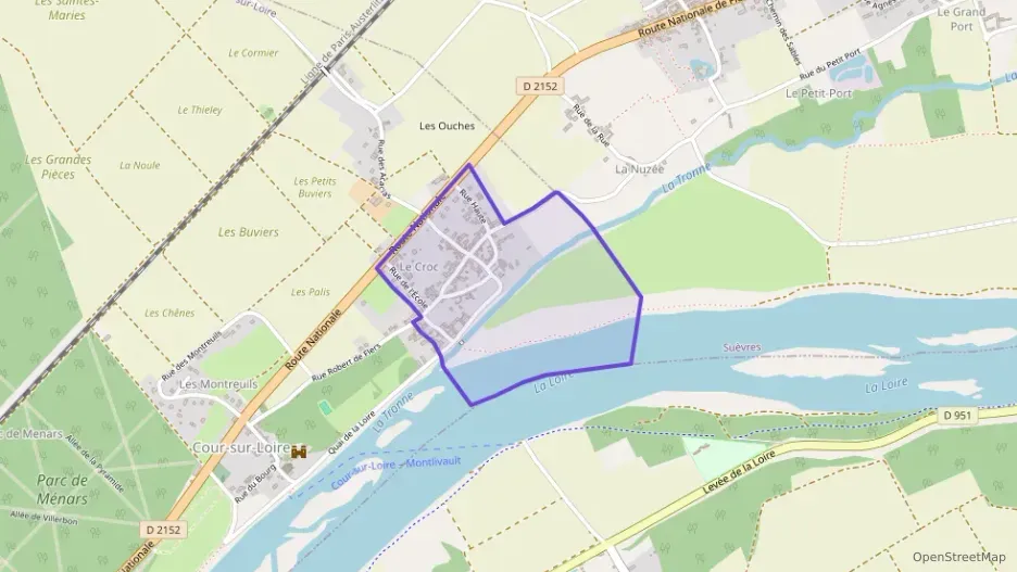 Maison 96 m² quatre pièces à vendre à Cour-sur-Loire