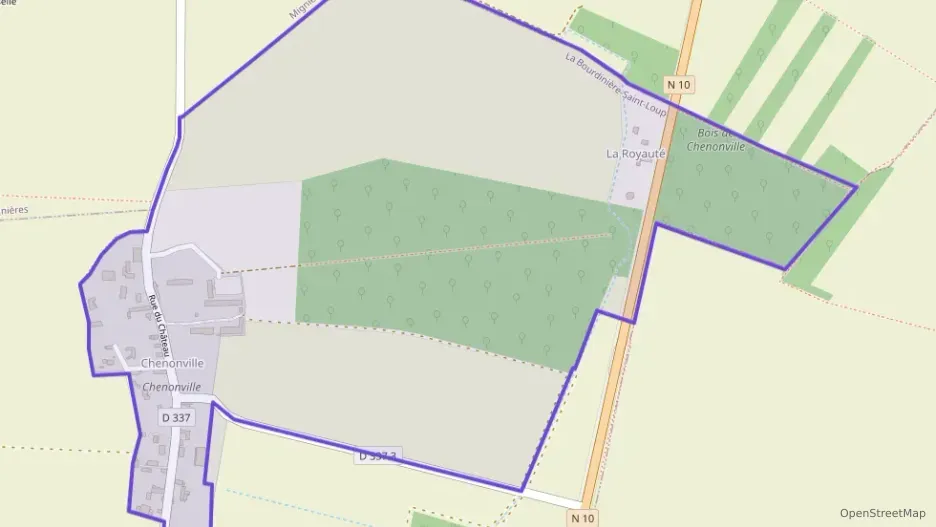 Maison 100 m² cinq pièces à vendre à La Bourdinière-Saint-Loup
