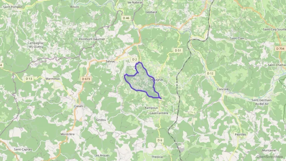 Maison 90 m² trois pièces à vendre à Dégagnac Maison 90 m² trois pièces à vendre à Dégagnac