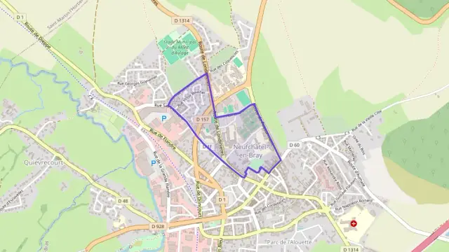 Maison 65 m² quatre pièces à vendre à Neufchâtel-en-Bray