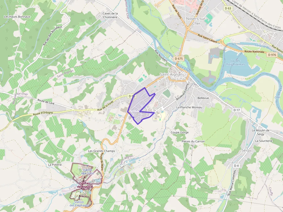 Maison 64 m² trois pièces à vendre à Saint-Aignan