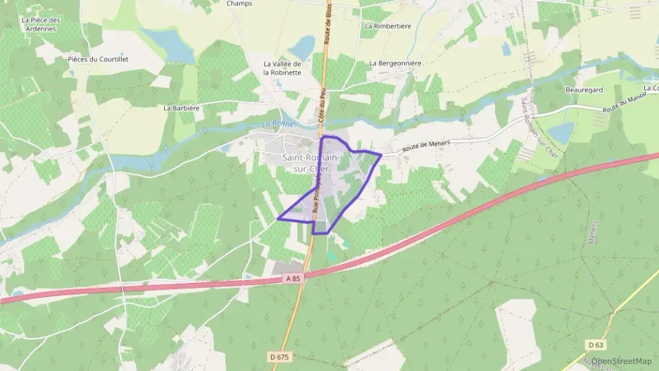 Maison 95 m² trois pièces à vendre à Saint-Romain-sur-Cher