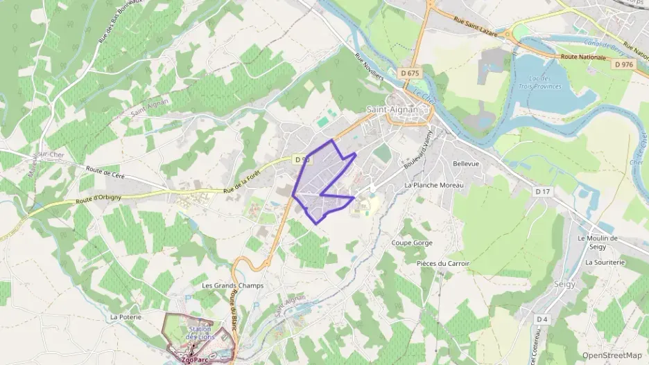 Maison 58 m² trois pièces à vendre à Saint-Aignan