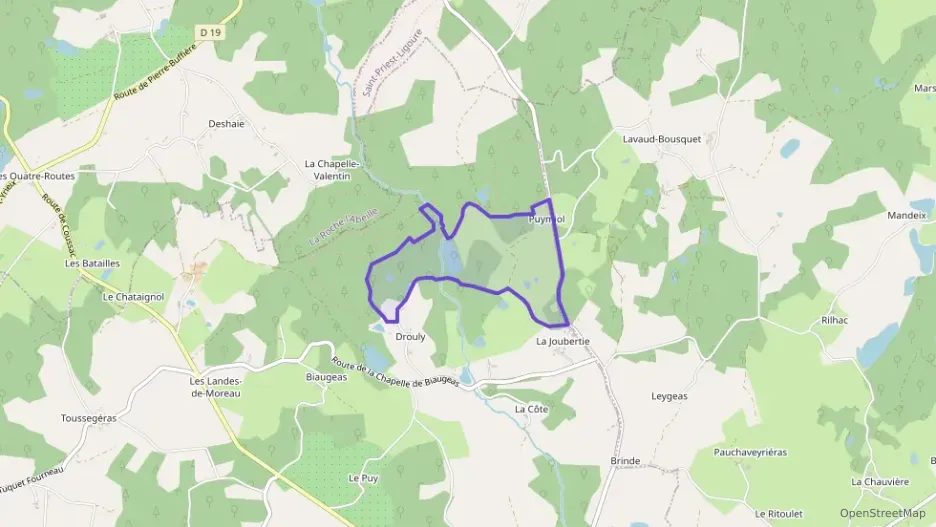 Maison 87 m² quatre pièces à vendre à Coussac-Bonneval