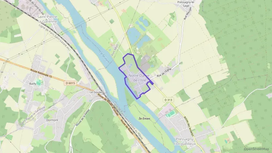 Maison 95 m² trois pièces à vendre à Notre-Dame-de-l`Isle