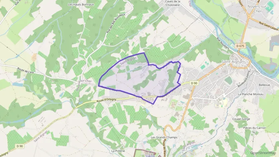 Maison 126 m² quatre pièces à vendre à Saint-Aignan