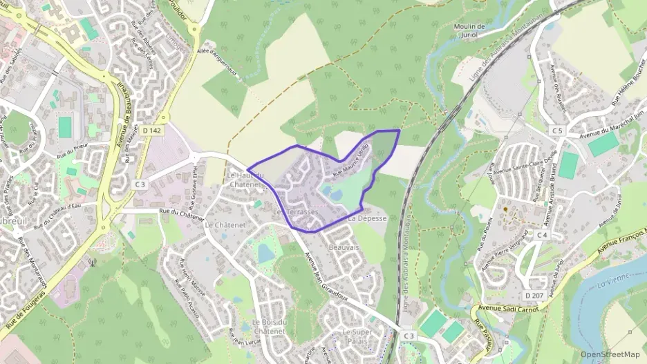 Maison 121 m² cinq pièces à vendre à Le Palais-sur-Vienne Maison 121 m² cinq pièces à vendre à Le Palais-sur-Vienne