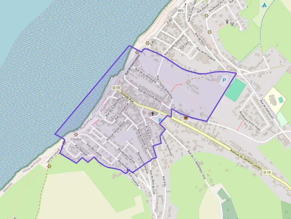 Maison 93 m² quatre pièces à vendre à Ault