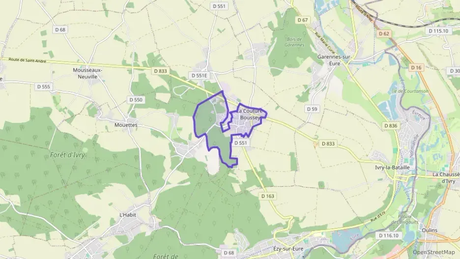 Maison 99 m² quatre pièces à vendre à La Couture-Boussey Maison 99 m² quatre pièces à vendre à La Couture-Boussey