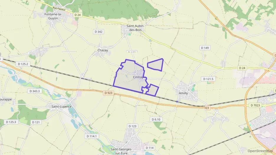 Maison 134 m² quatre pièces à vendre à Cintray Maison 134 m² quatre pièces à vendre à Cintray