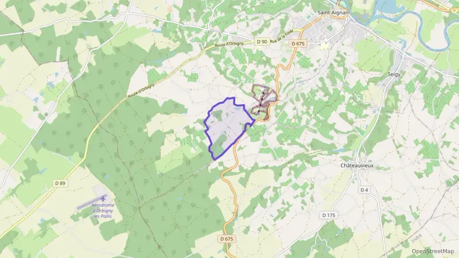 Maison 108 m² cinq pièces à vendre à Saint-Aignan