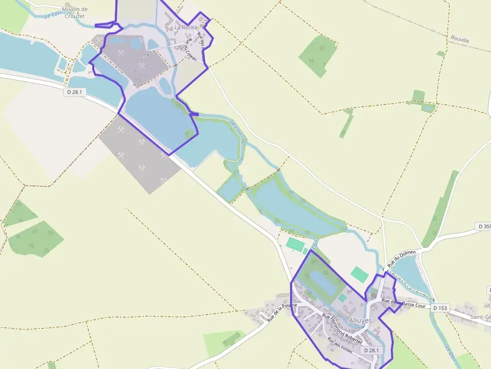 Maison 82 m² trois pièces à vendre à Alluyes