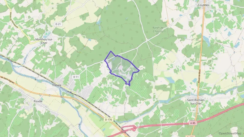 Maison 98 m² quatre pièces à vendre à Thésée