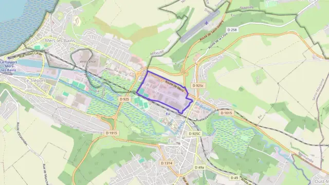 Maison 80 m² quatre pièces à vendre à Eu