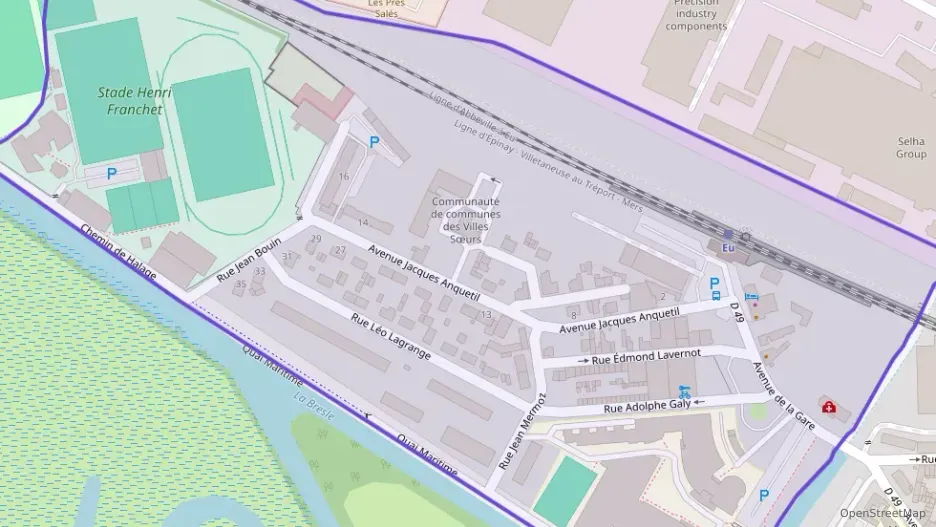 Maison 60 m² quatre pièces à vendre à Eu