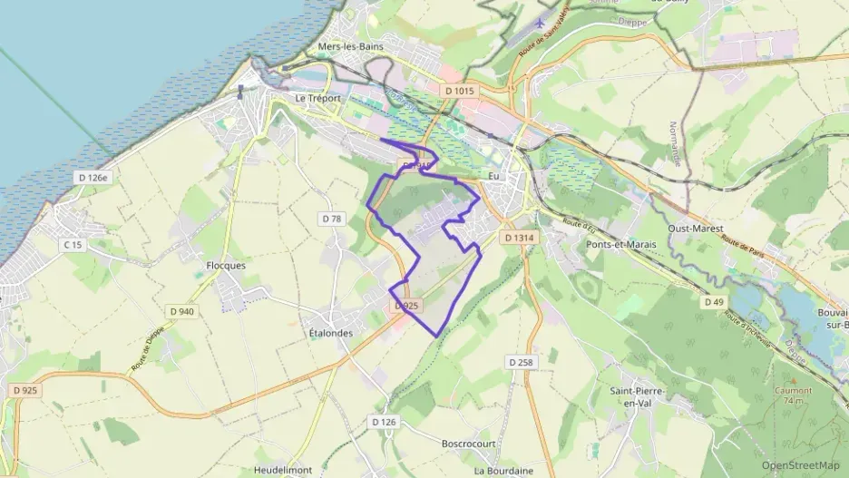 Maison 112 m² cinq pièces à vendre à Eu