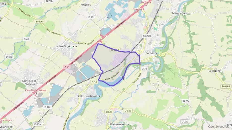 Maison 80 m² trois pièces à vendre à Carbonne