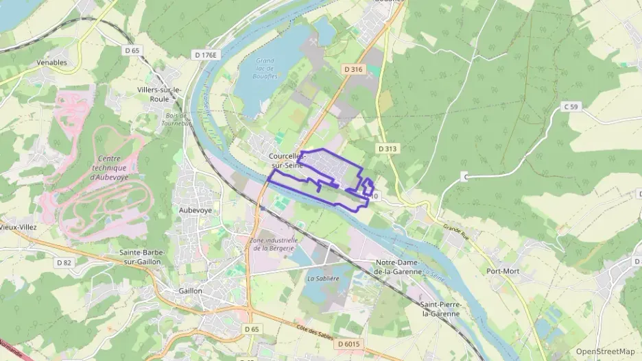 Maison 64 m² quatre pièces à vendre à Courcelles-sur-Seine